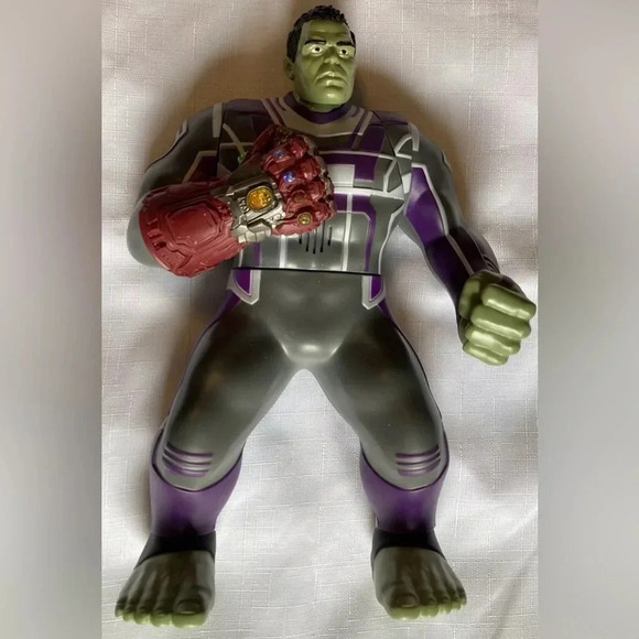 Marvel Avenger Endgame Power Punch Talking Hulk Jumbo Action Figure 2019 Hasbro - Picture 1 of 3